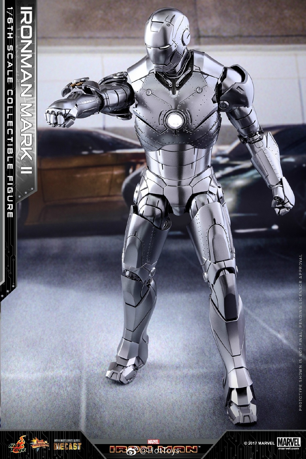 【会场特供】钢铁侠mark ii 1:6比例合金珍藏人偶