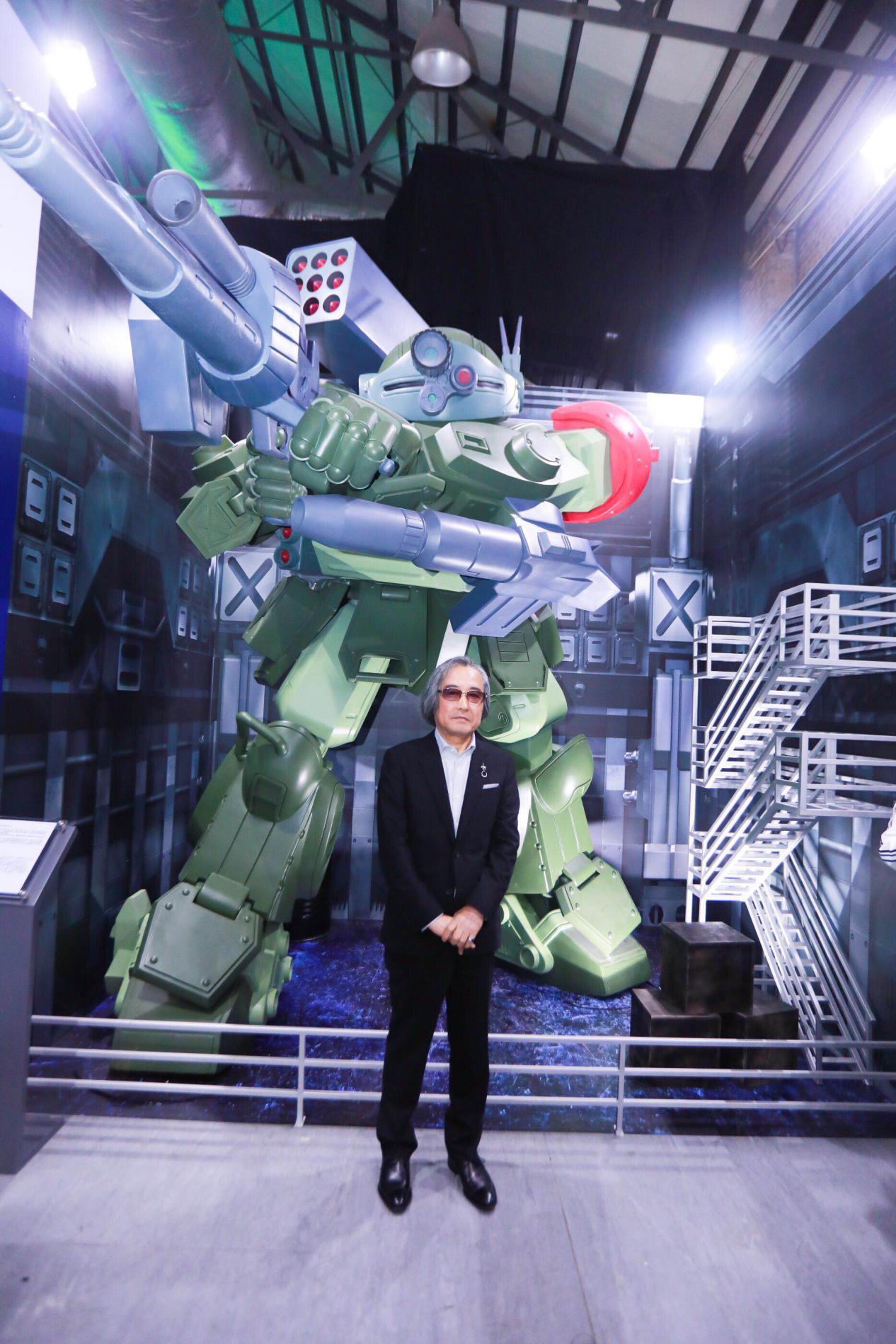 超级高达之父大河原邦男日系机甲设计大展 发布会召开